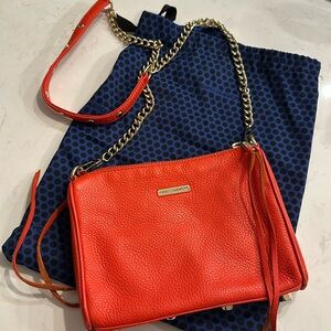 Bright coral rebecca minkoff bag